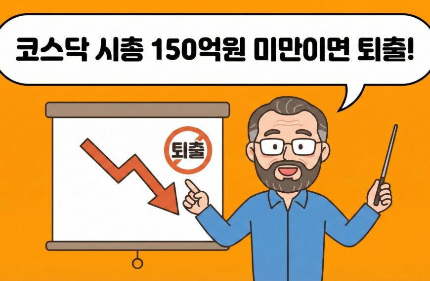 코스닥 상장폐지 기준